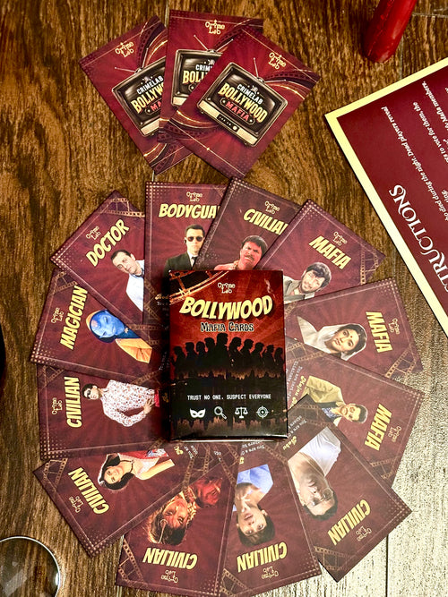CrimeLab Bollywood Mafia Cards - Bollywood Version