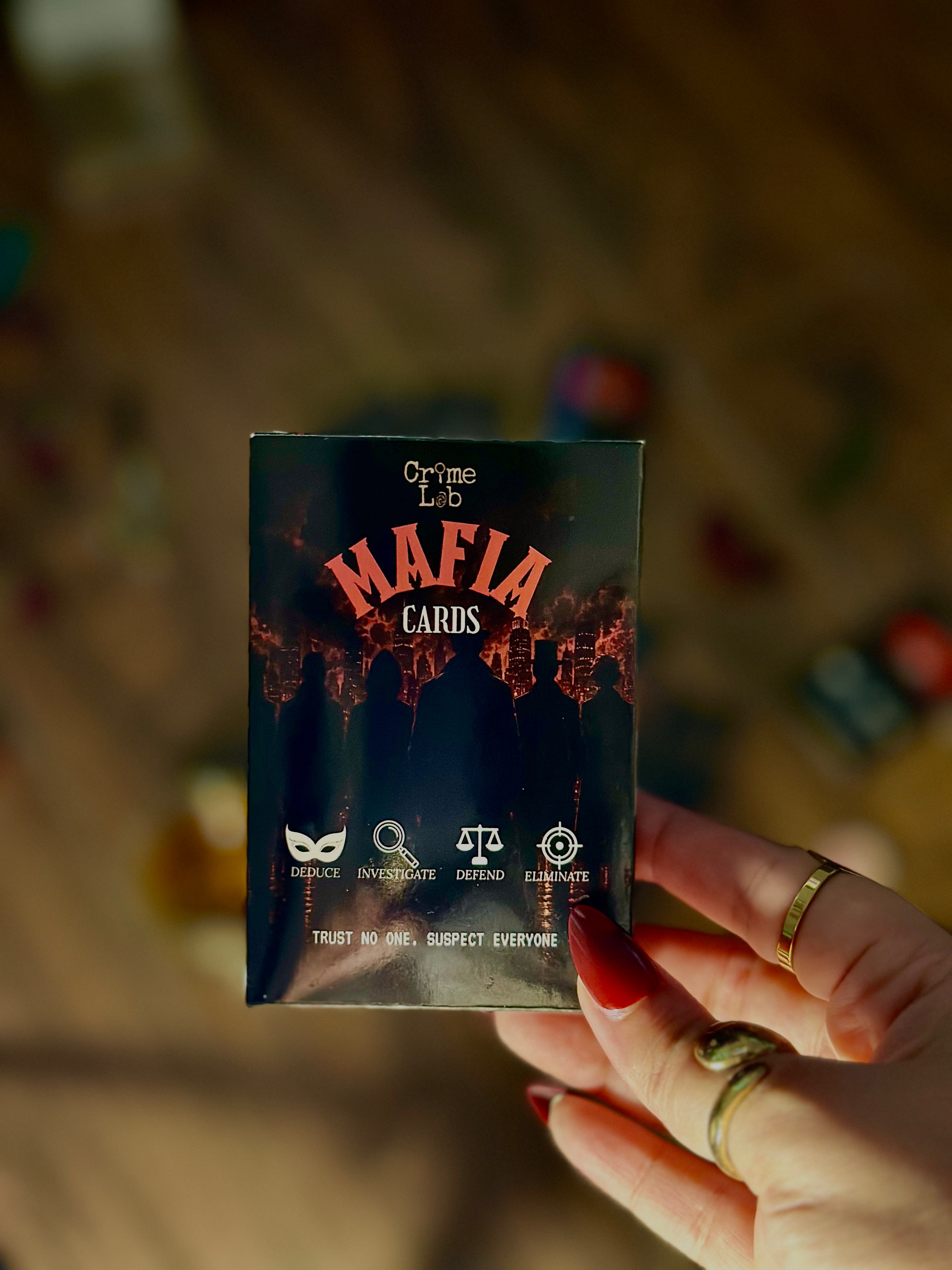 CrimeLab Mafia Cards - Special Characters Version