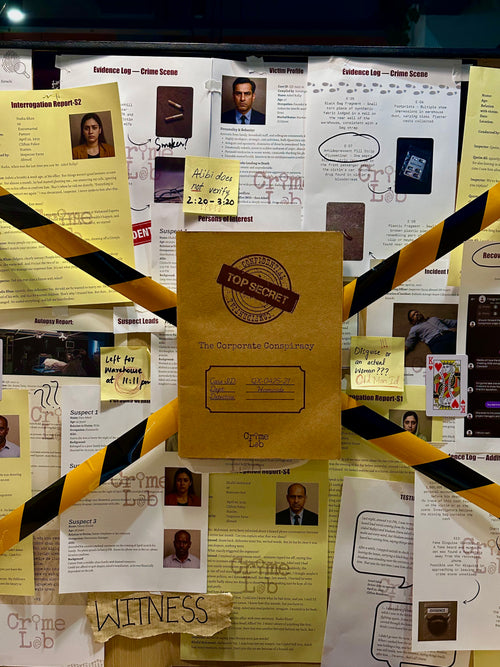 Homicide Case + CrimeLab Mafia Cards - BEST SELLING DUO