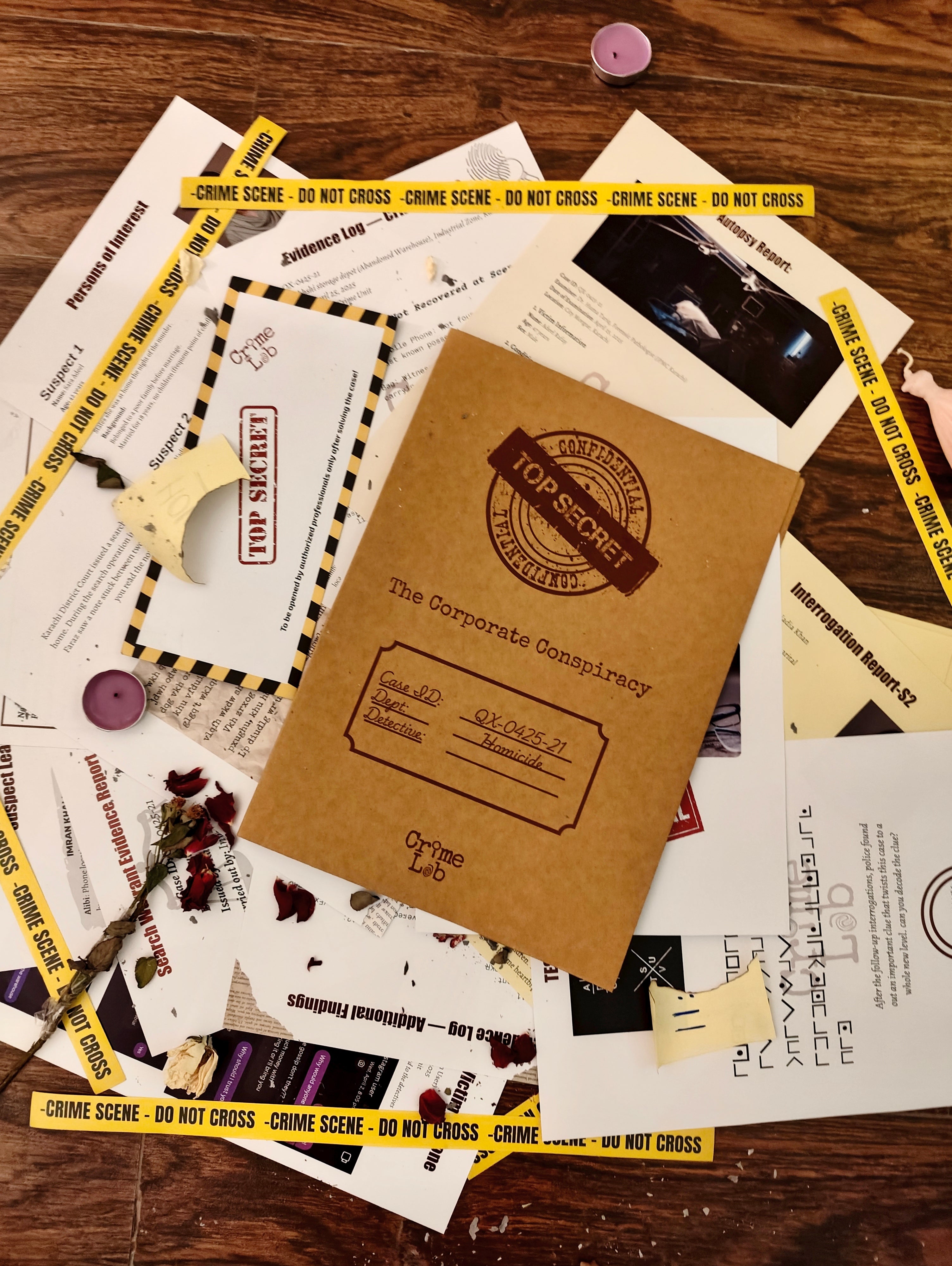 The Corporate Conspiracy - Murder Mystery Case File